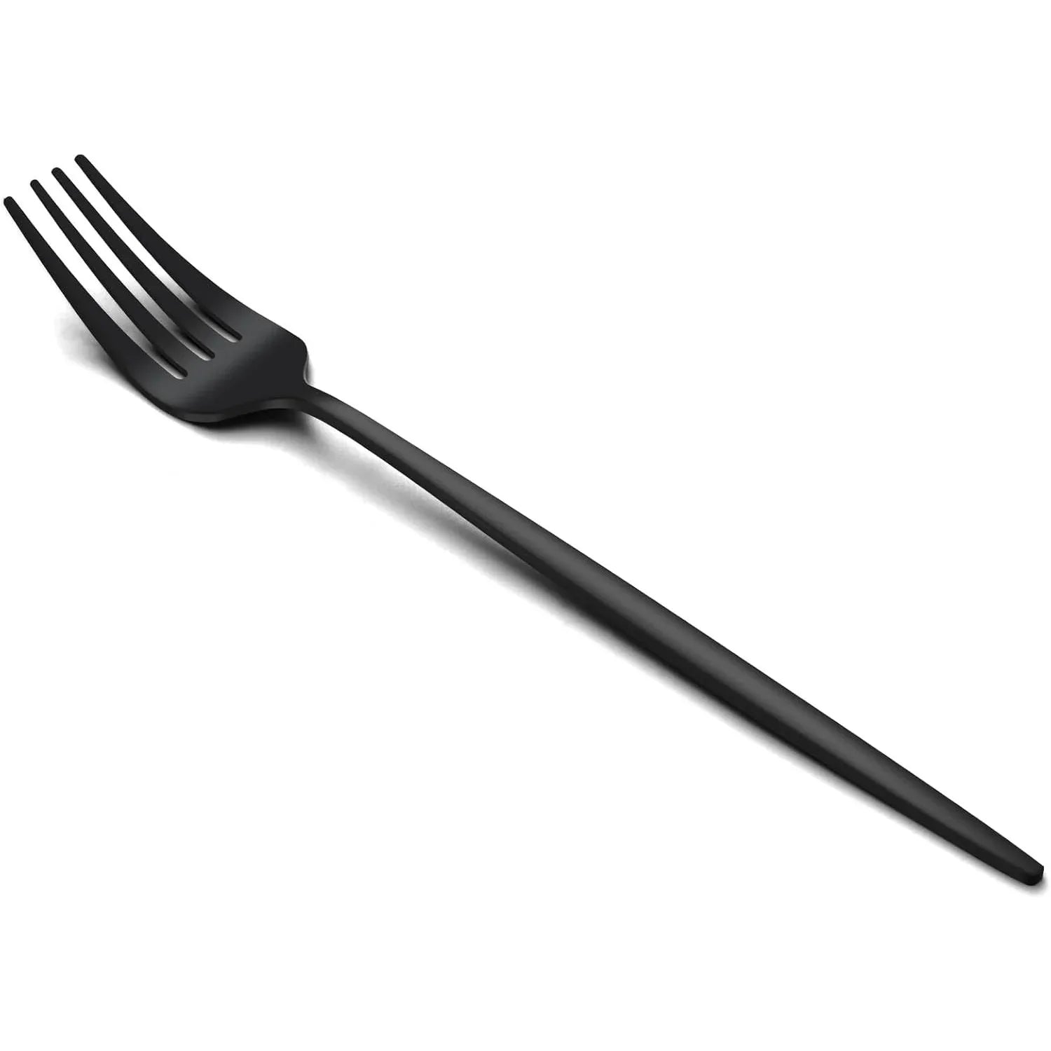 Pleafind 6-Piece Black Stainless Steel Dinner Fork Set - Gomix Brands Outlet